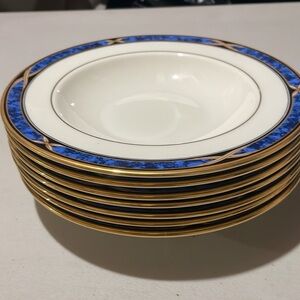 Lennox Mountain View, Fine China Bowls. Set of seven.